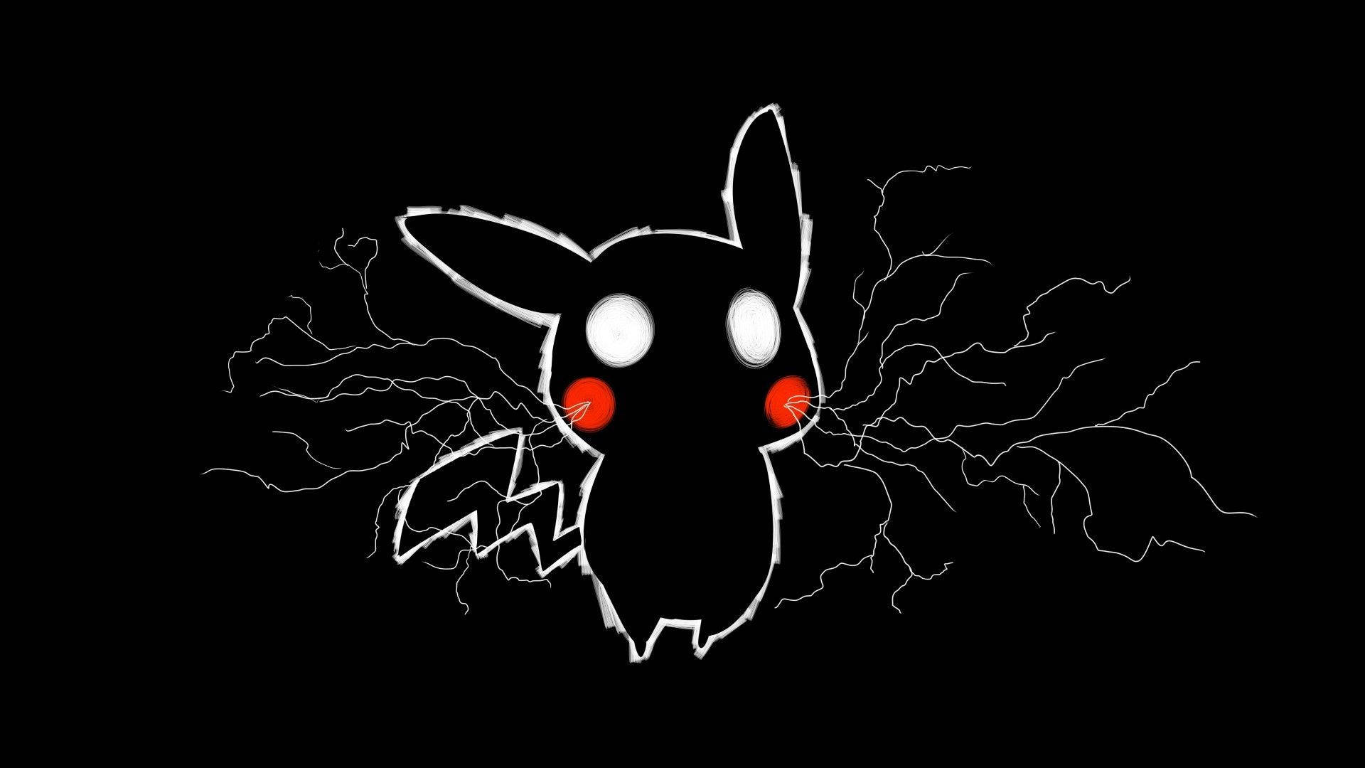 Søt svart Pikachu Bakgrunner