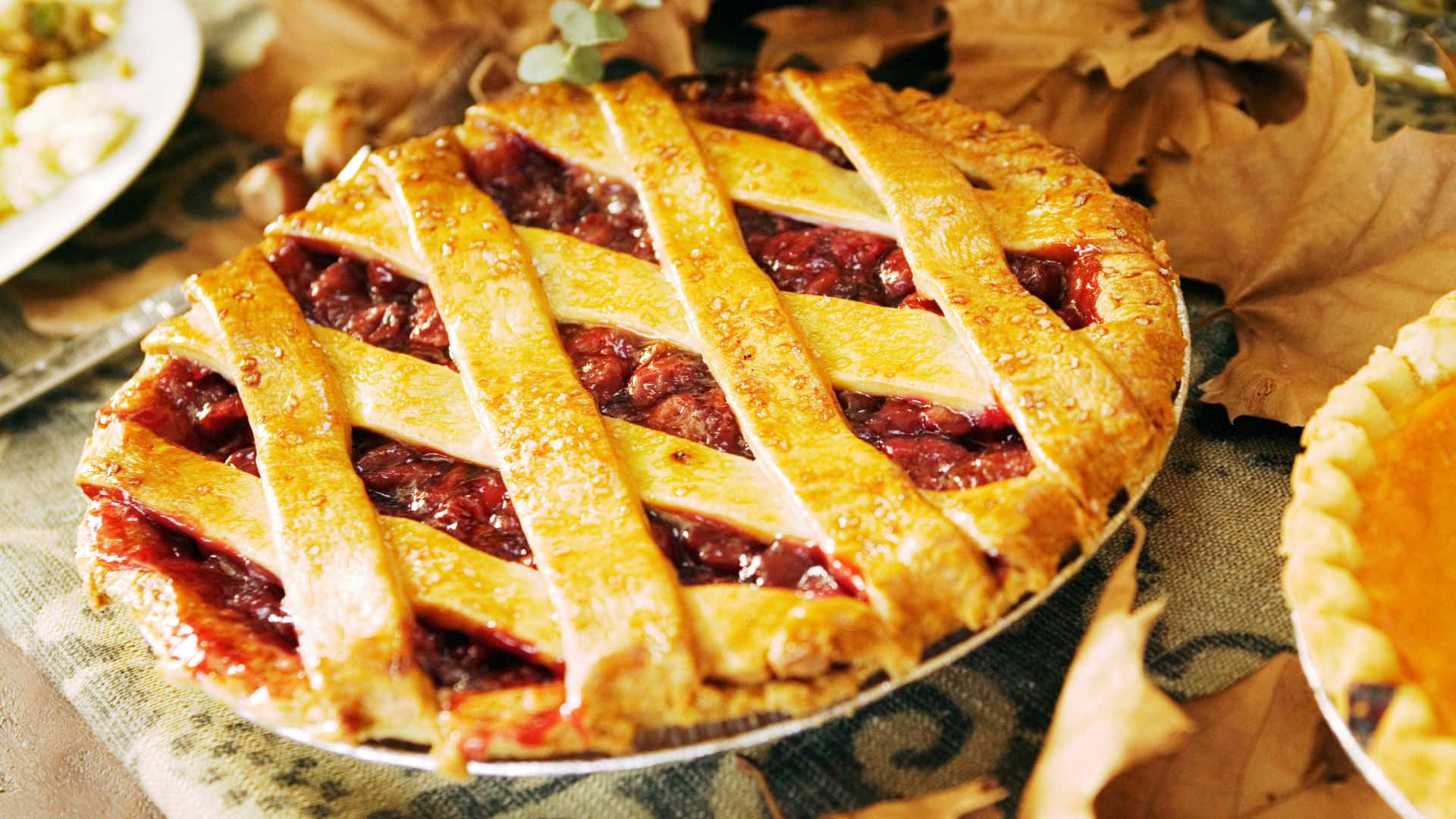 Søt Thanksgiving-bakgrunn Bakgrunner