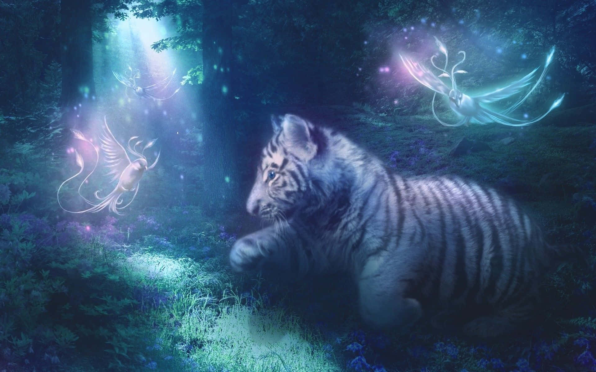 Søte tigerbilder