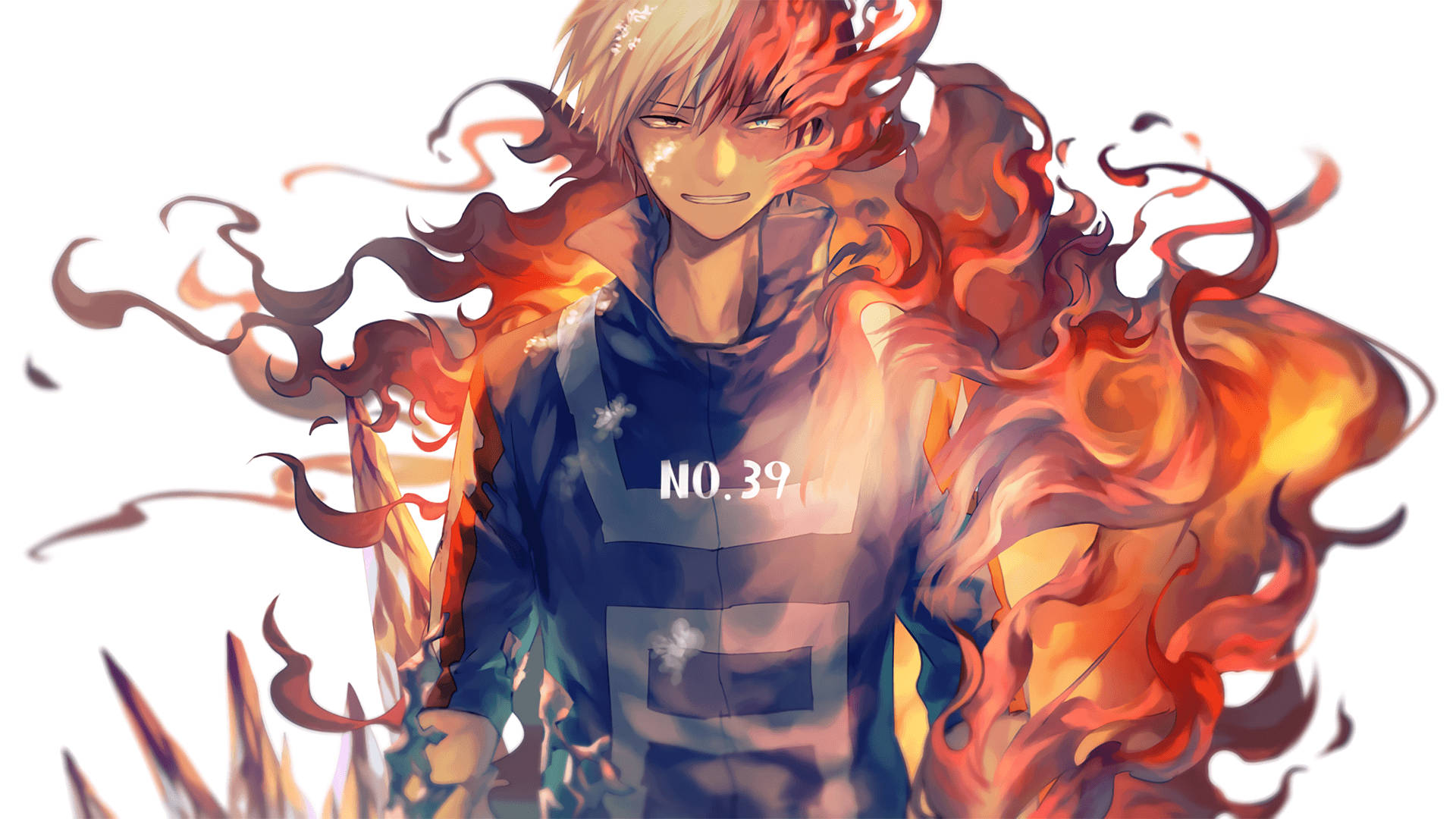 Søt Todoroki My Hero Academia Bakgrunner