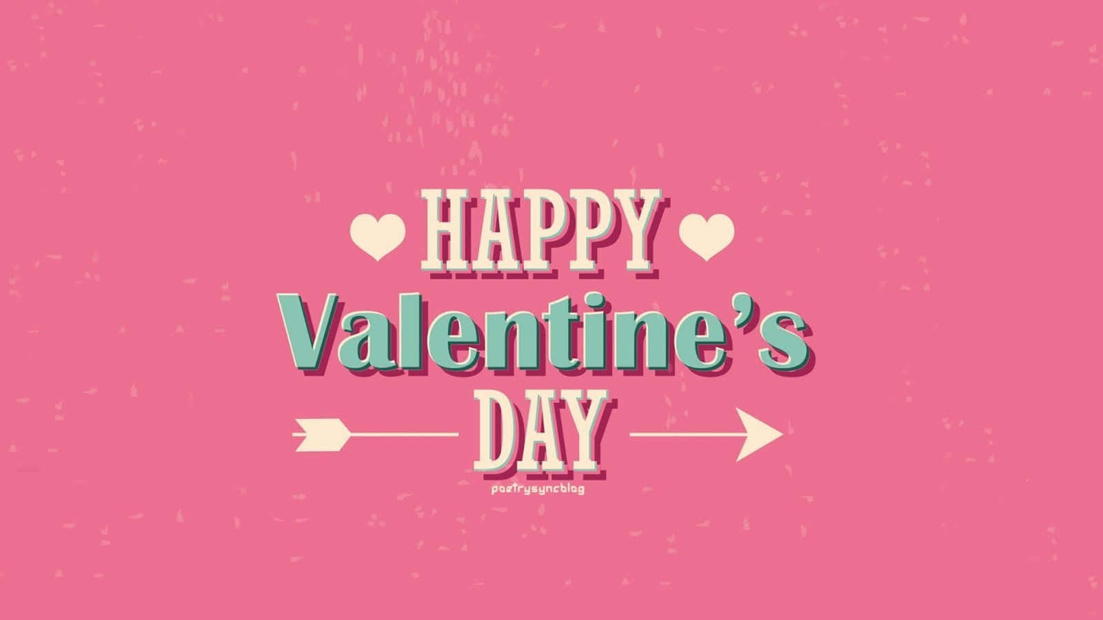 Søt Valentines rosa hilsenbanner Bakgrunner