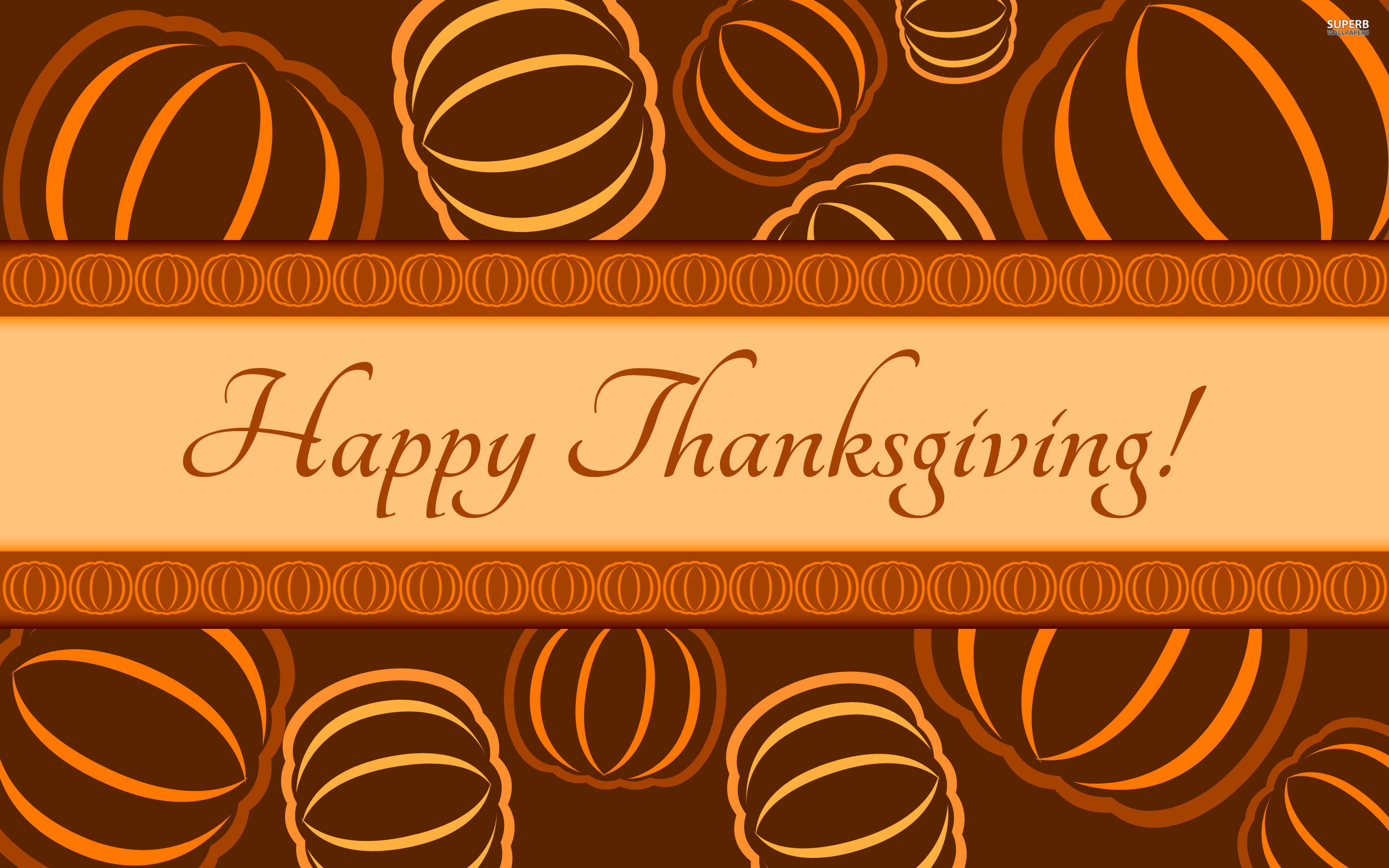Søte Thanksgiving-gresskarikoner Bakgrunner
