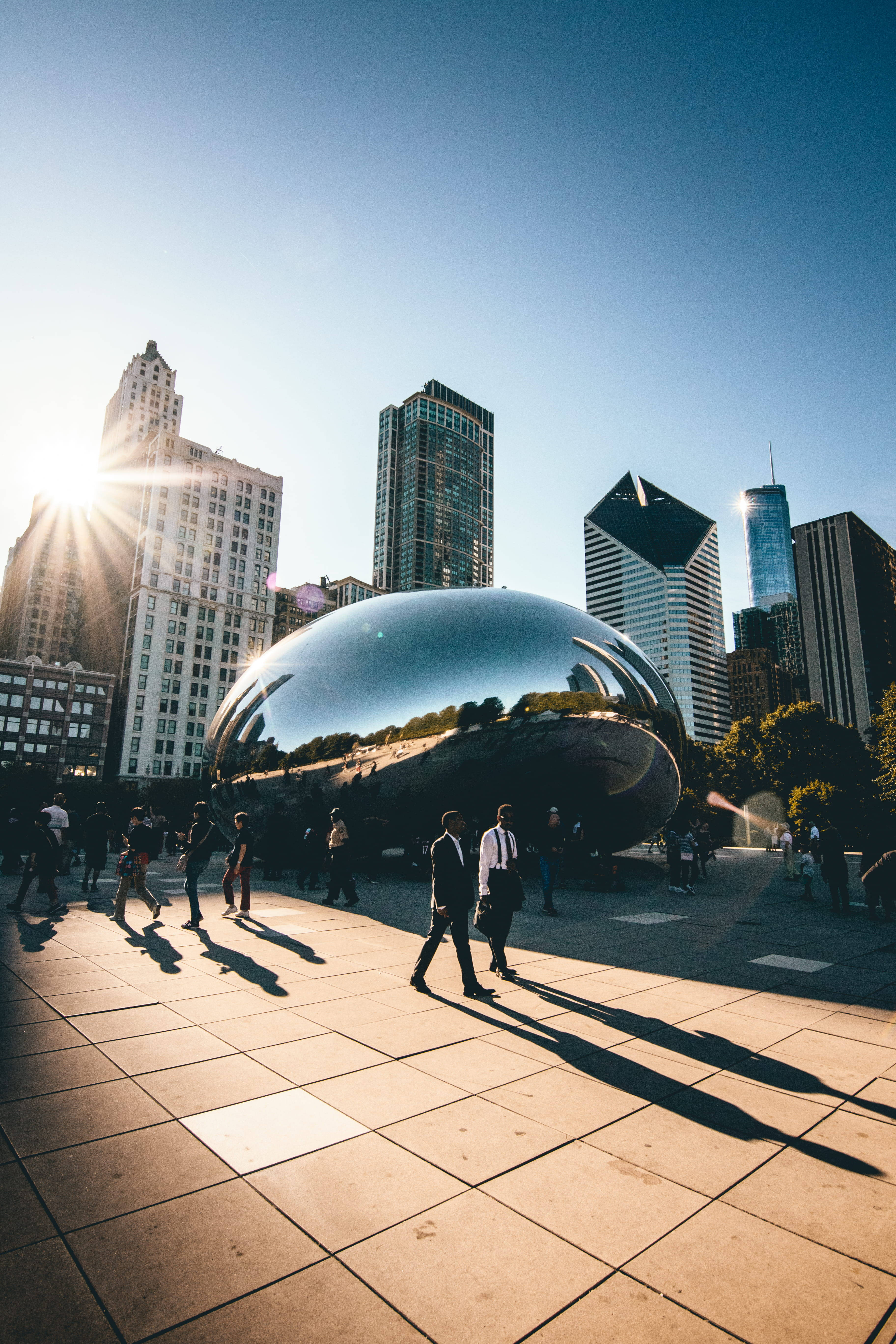 Solrik The Bean Chicago Bakgrunner