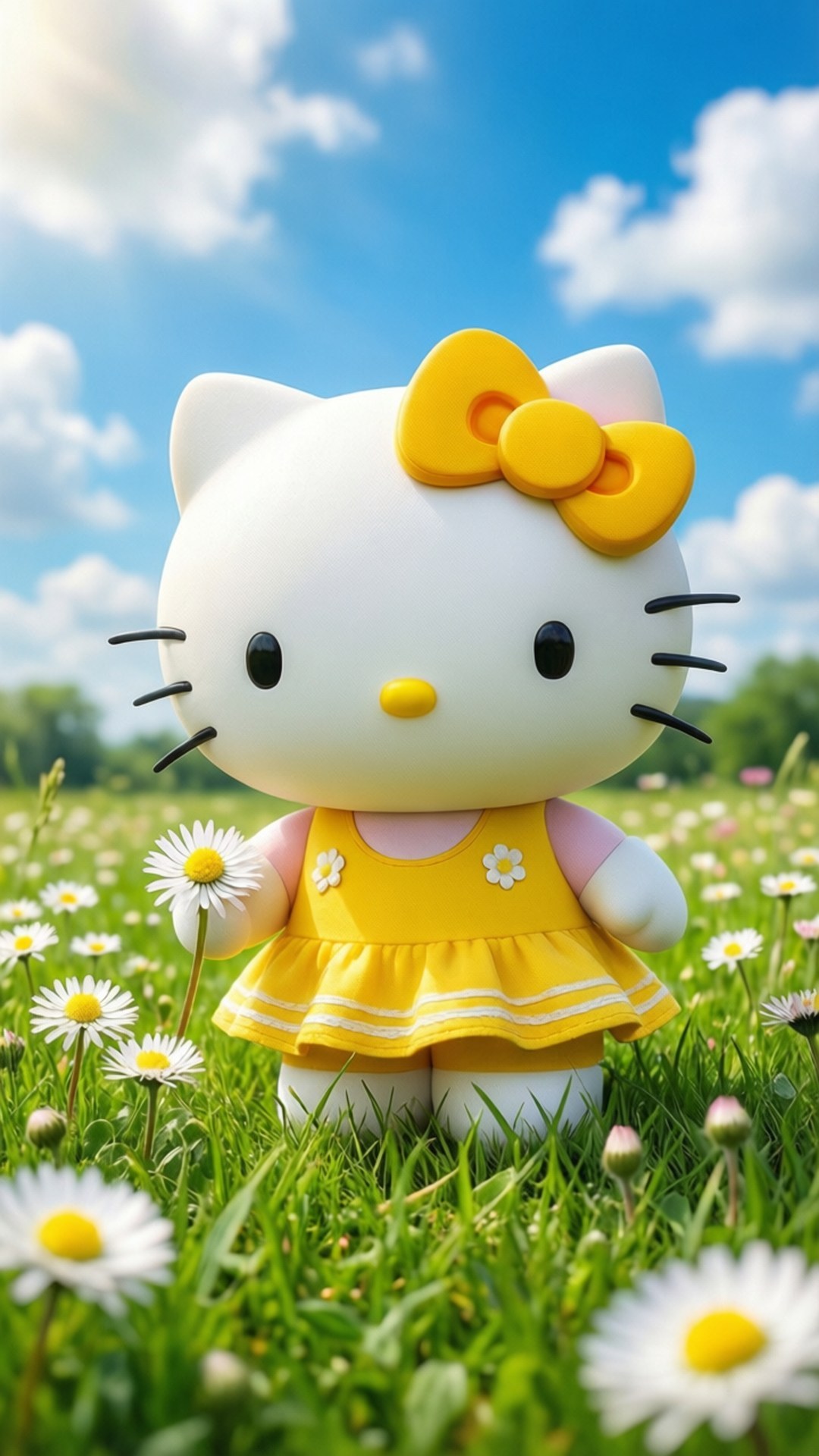 Solskinnsdag med Hello Kitty Bakgrunner