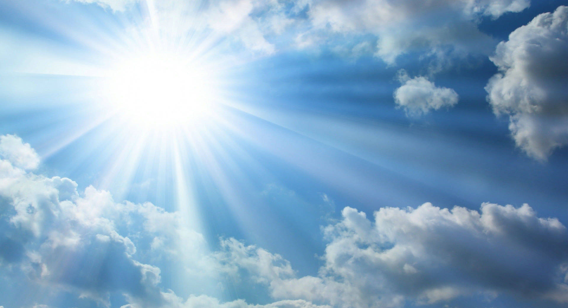 Solstrålehimmel Bakgrunner