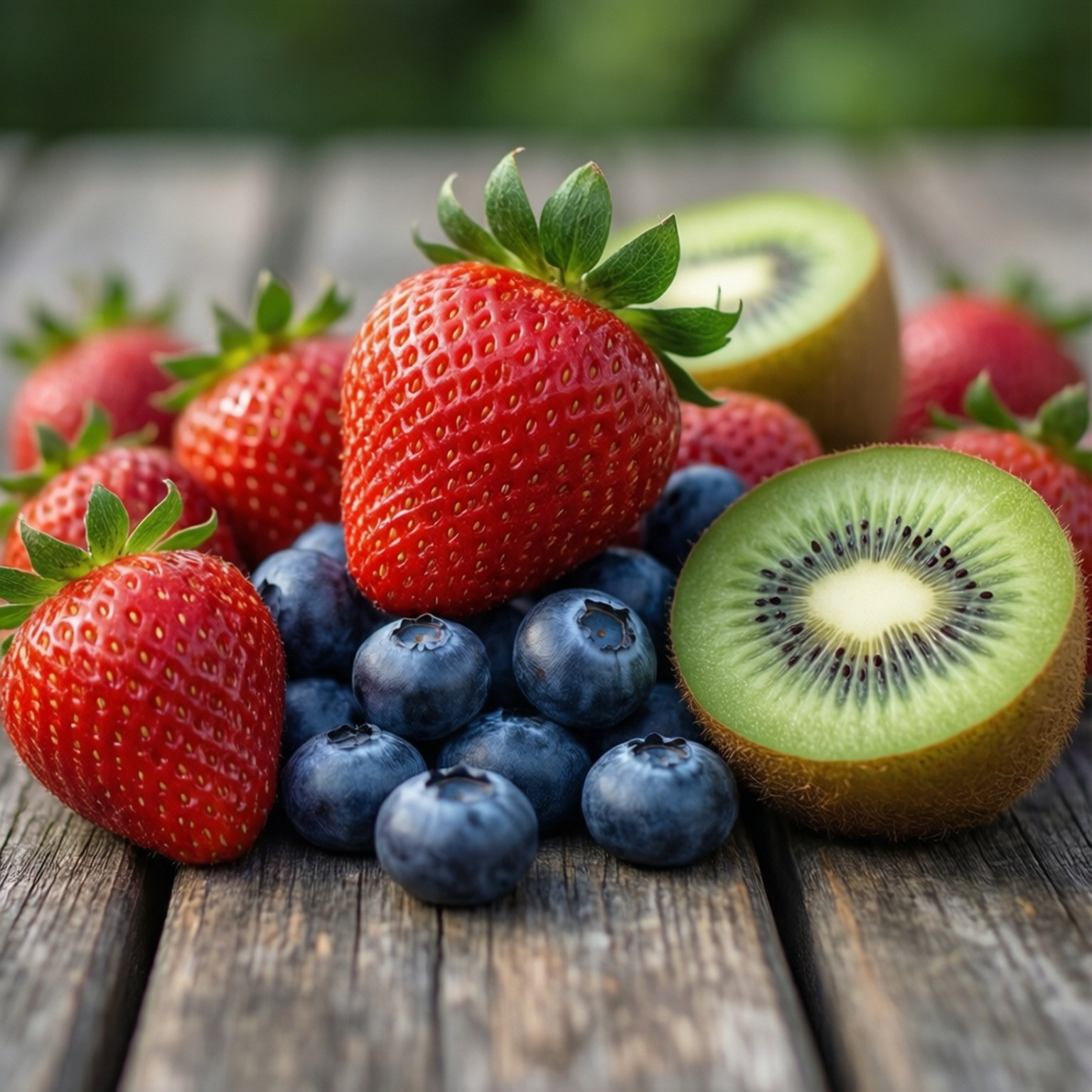 Sommerfruktfat Bakgrunner
