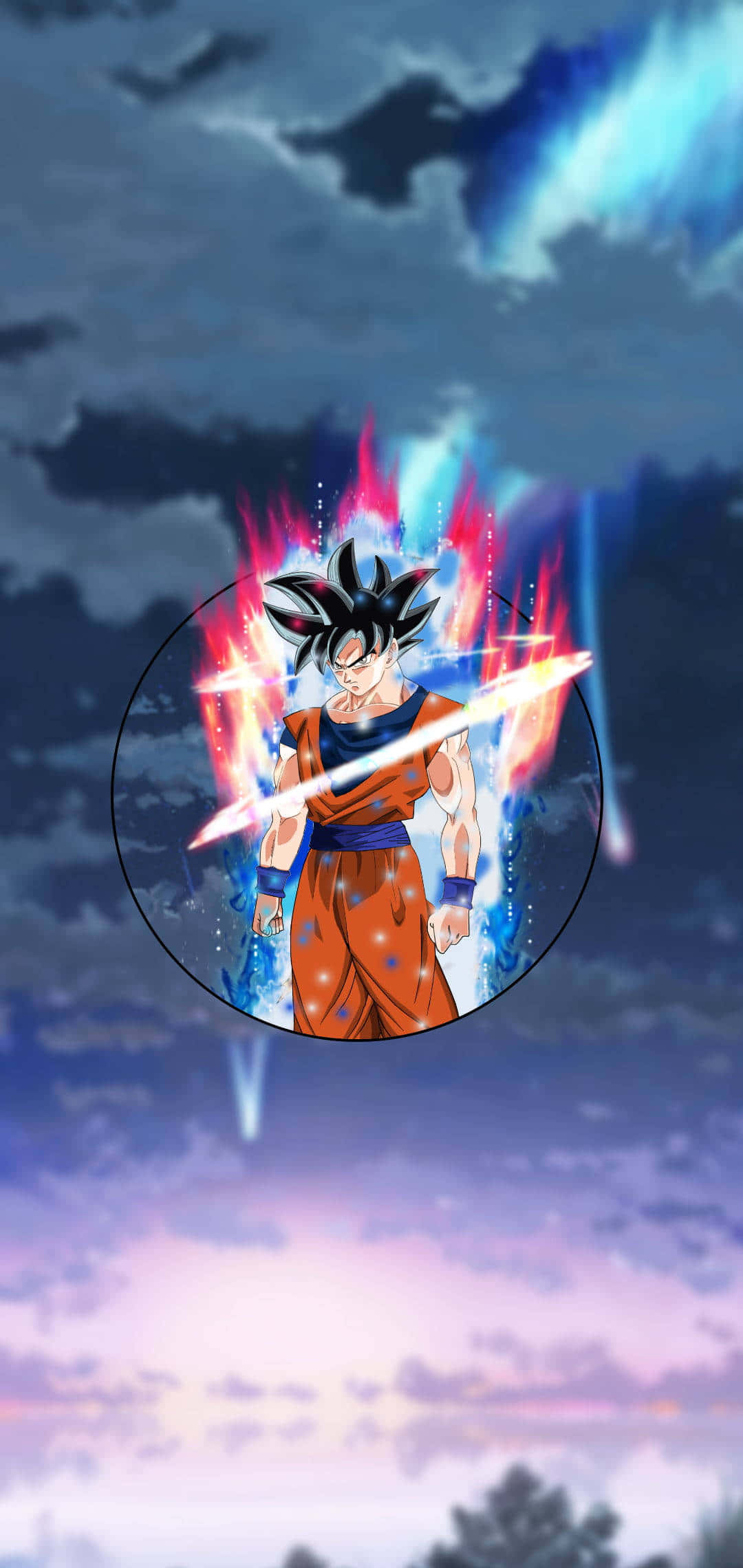 Son Goku Dragonball Super Låseskjerm Anime Bakgrunner
