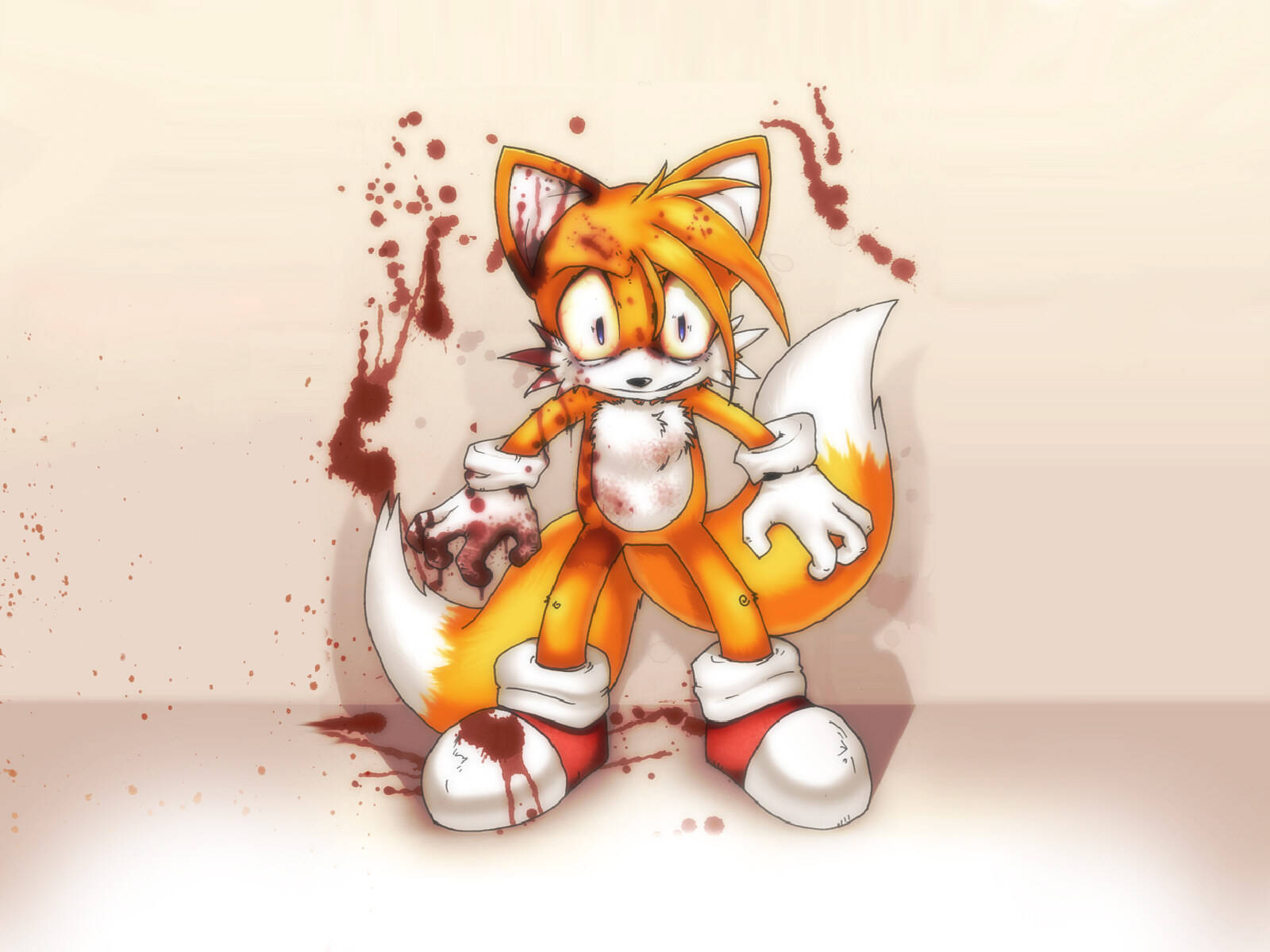 Sonic Miles Prower AKA Tails Bakgrunner