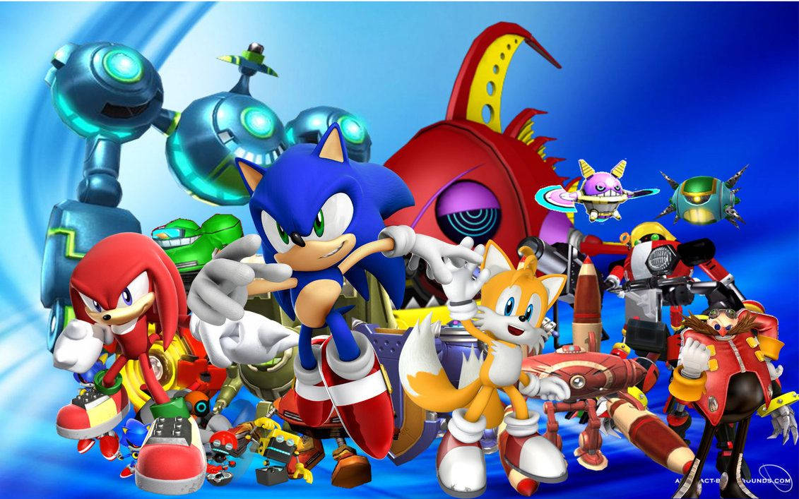 Sonic, Tails og Knuckles klare til å erobre verden Bakgrunner