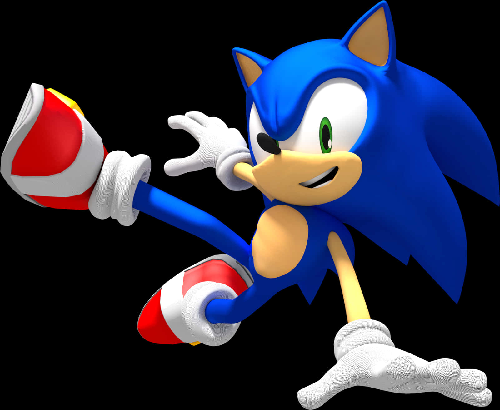 Sonic The Hedgehog i løpepositur Bakgrunner