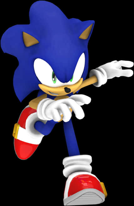 Sonic The Hedgehog klassisk positur Bakgrunner