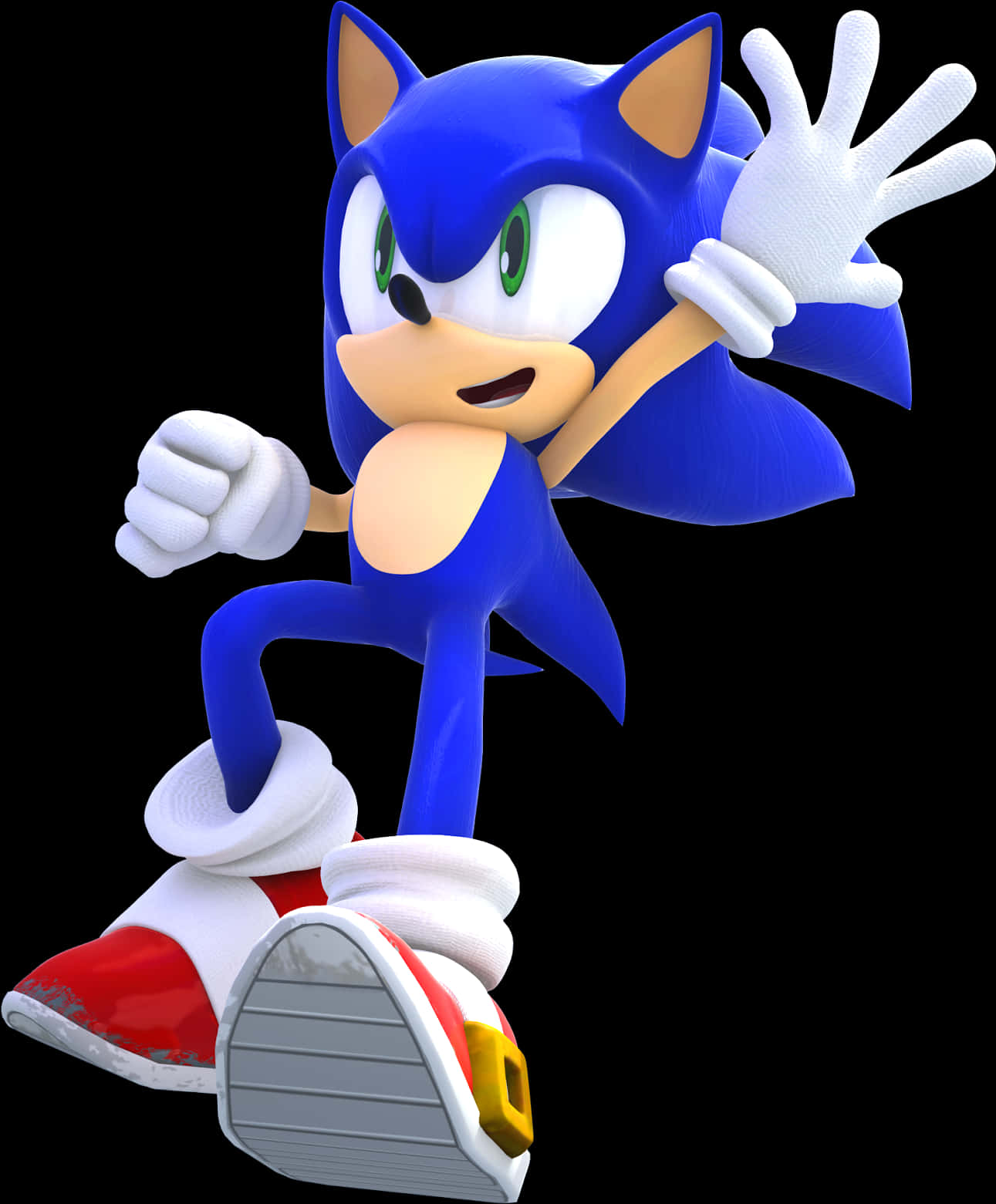 Sonic The Hedgehog klassisk positur Bakgrunner