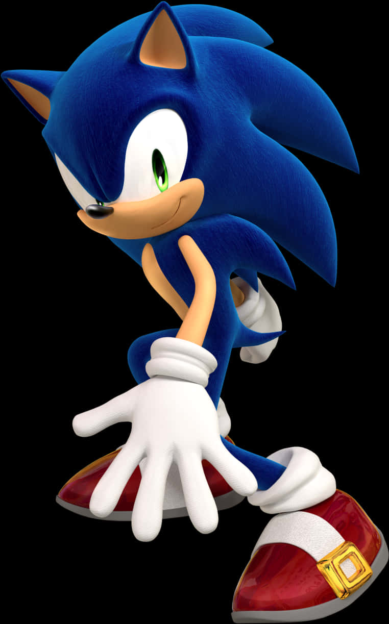Sonic The Hedgehog klassisk positur Bakgrunner
