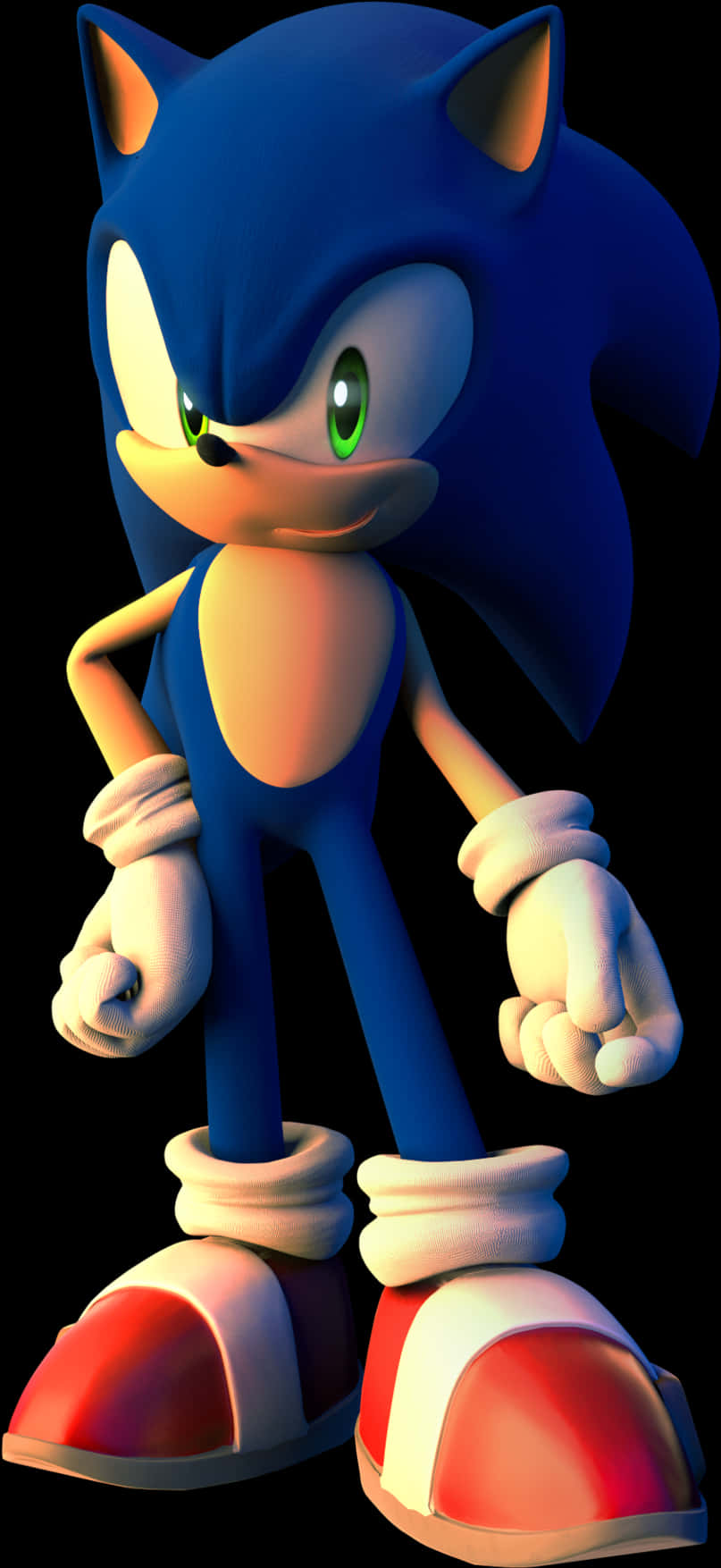 Sonic the Hedgehog stående positur Bakgrunner