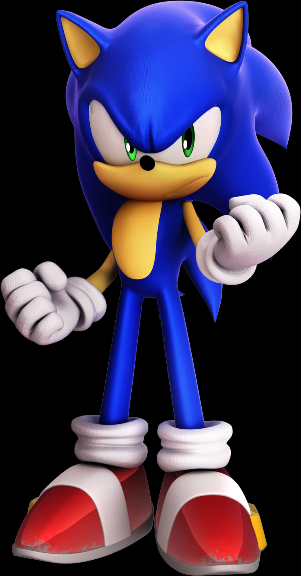 Sonic the Hedgehog stående positur Bakgrunner