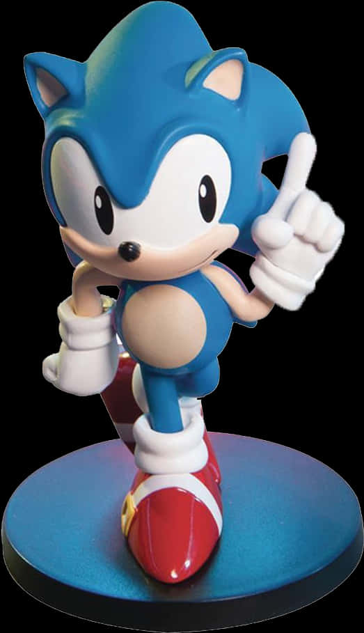Sonic The Hedgehog-statue Bakgrunner