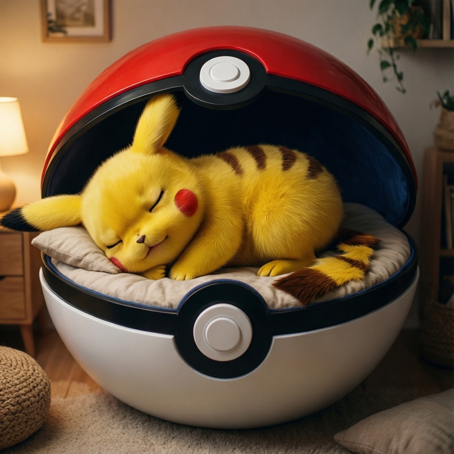 Sovende Pikachu Bakgrunner