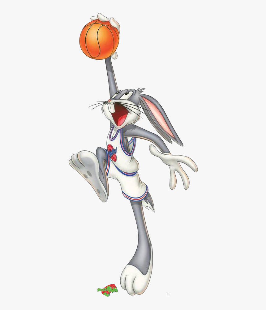Space Jam Basketballspiller Bugs Bakgrunner