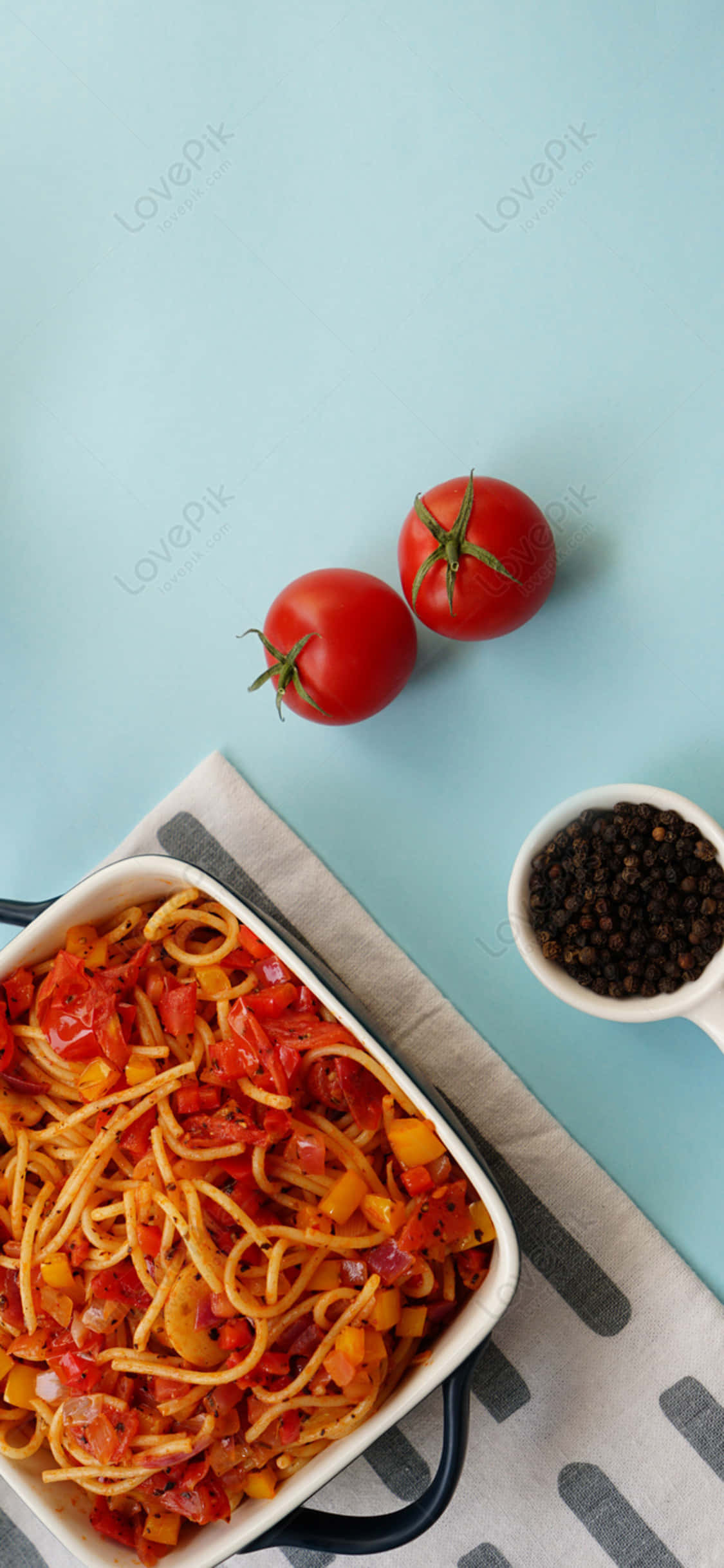 Spaghettigryte iPhone X Pasta Bakgrunn Bakgrunner