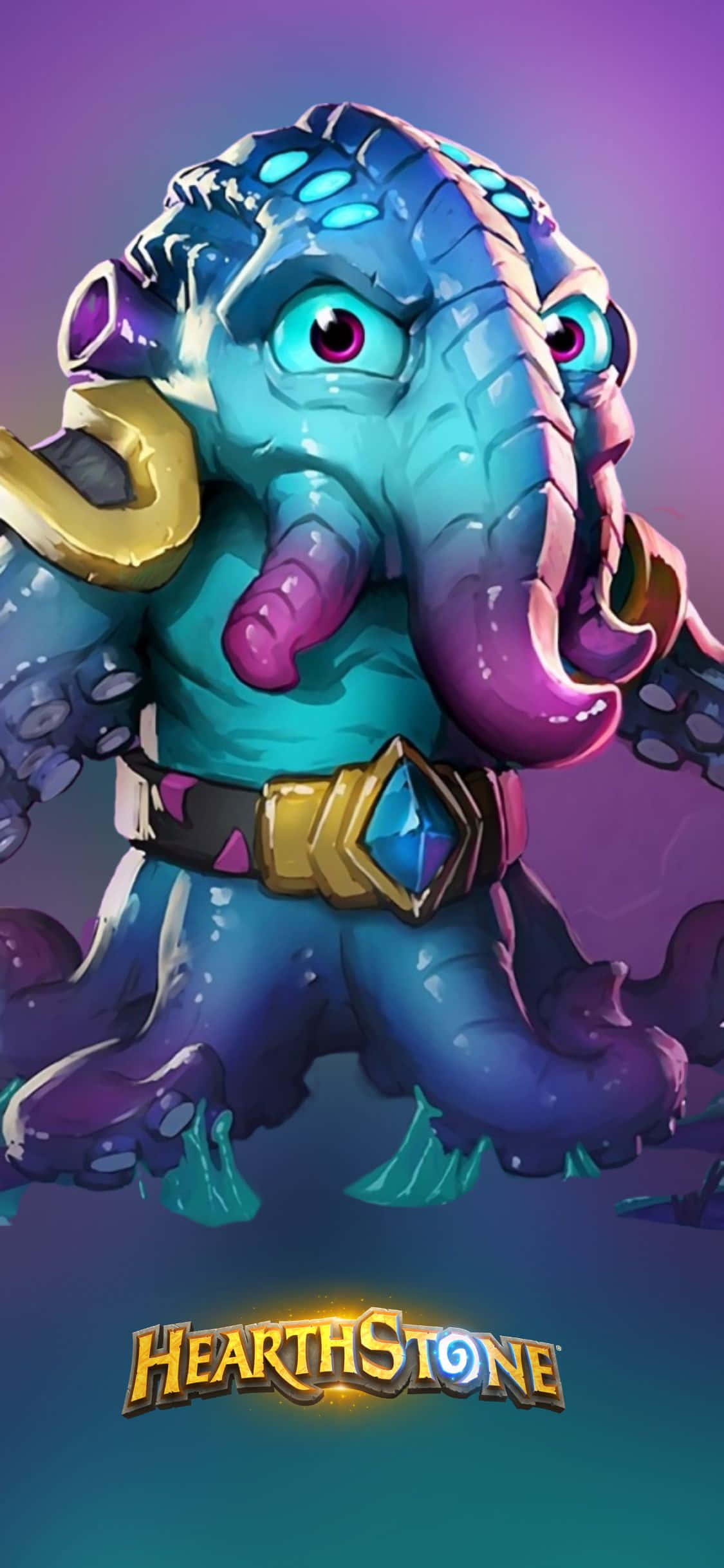 Spawn Of N'Zoth iPhone XS Hearthstone Bakgrunn Bakgrunner