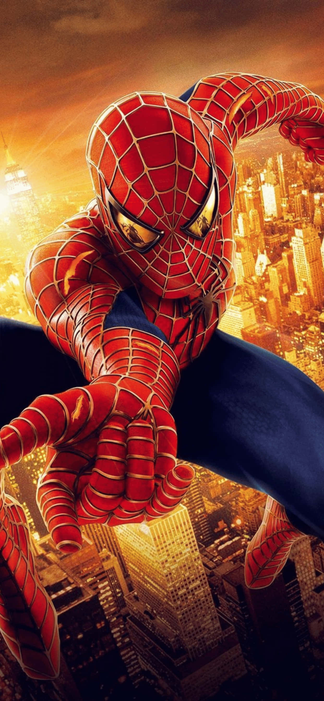 Spennende Marvel Superhelter Kamp Scene Rendered for iPhone XS Max Bakgrunnsbilde Bakgrunner