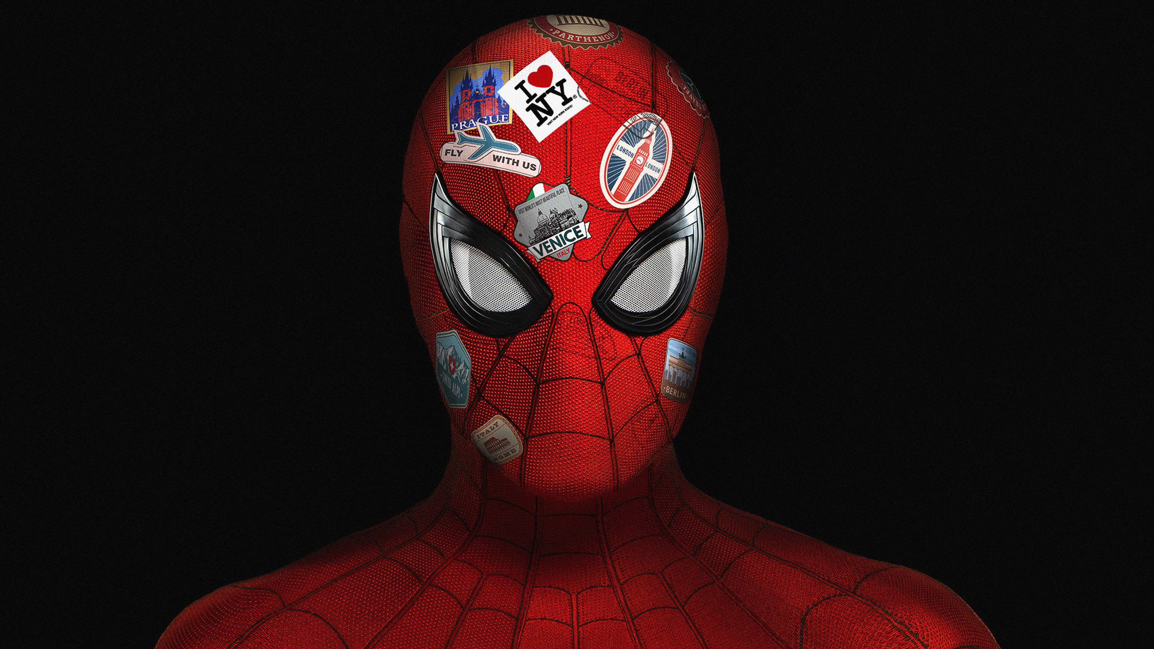 Spider Man Far From Home 2019 Klistremerker Bakgrunner