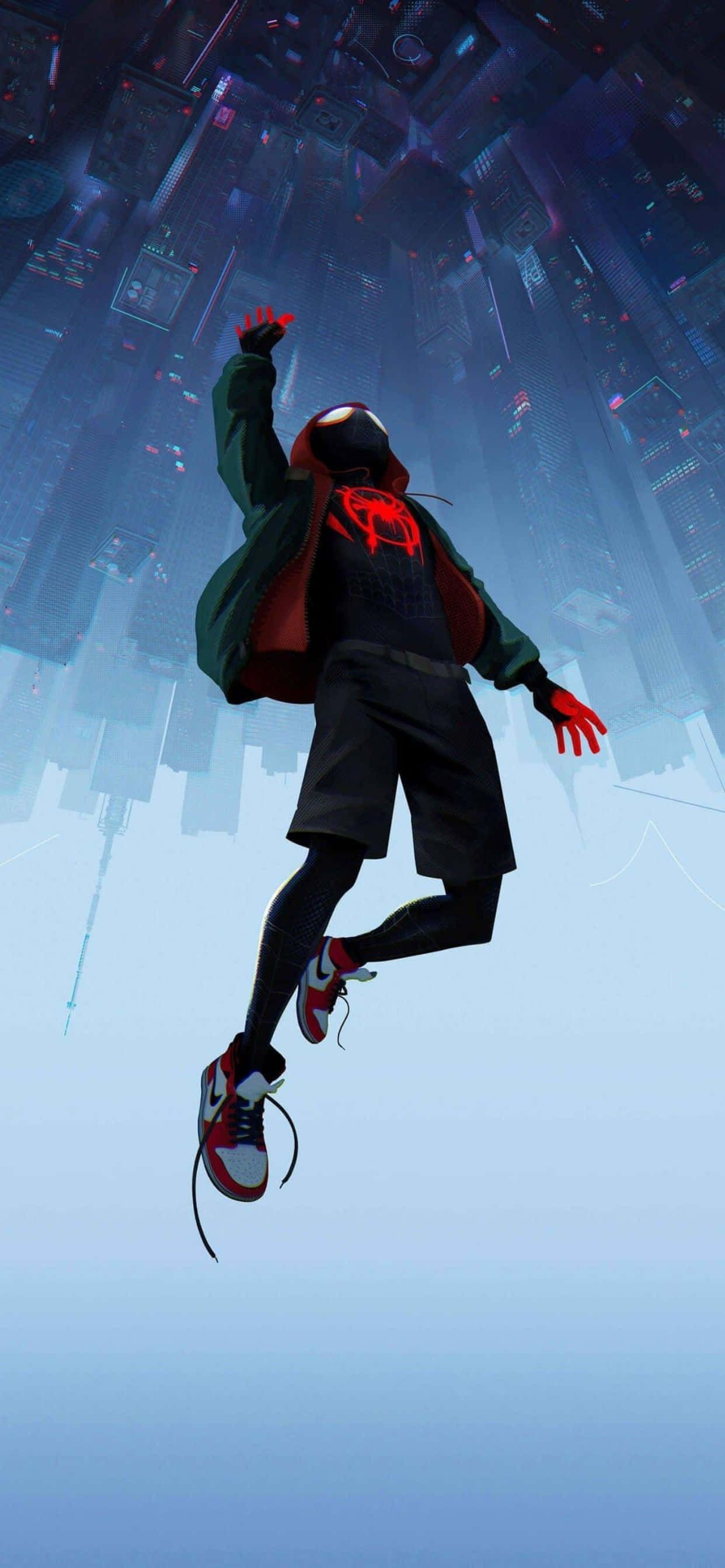 spider man into the spider verse HD wallpaper Bakgrunner