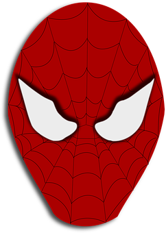Spiderman-maske grafikk Bakgrunner