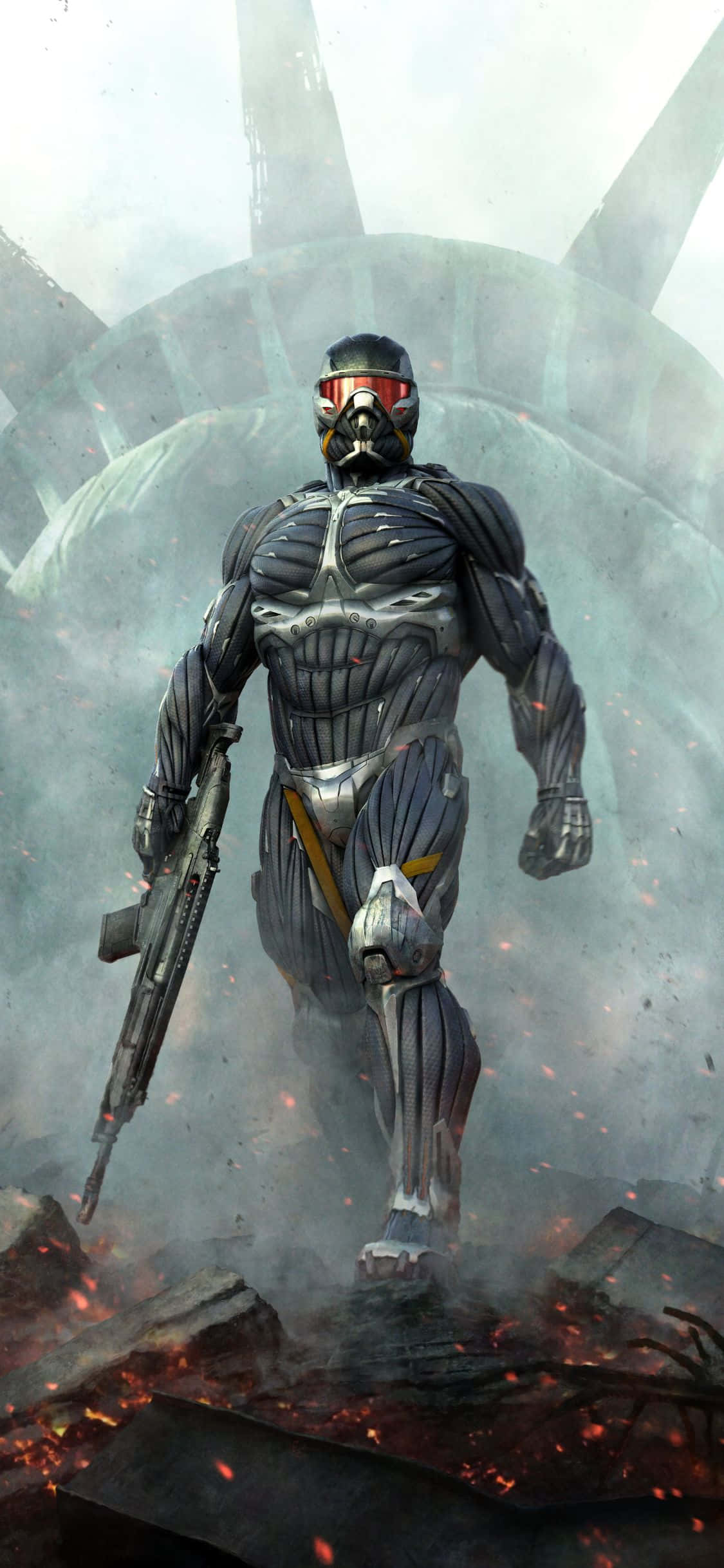 Spill Crysis 3 på din iPhone X Bakgrunner