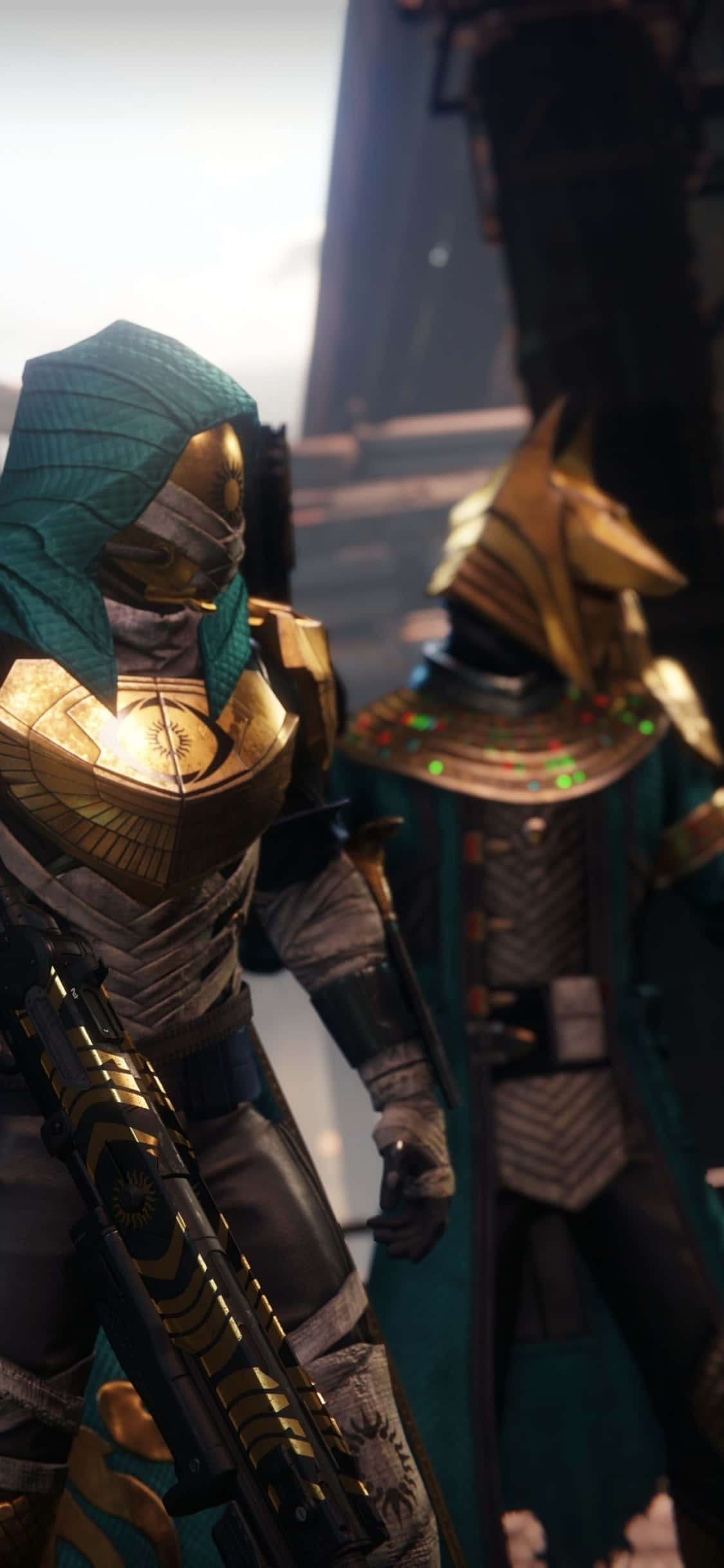 Spill det etterlengtede Destiny 2-spillet på den helt nye iPhone Xs Bakgrunner