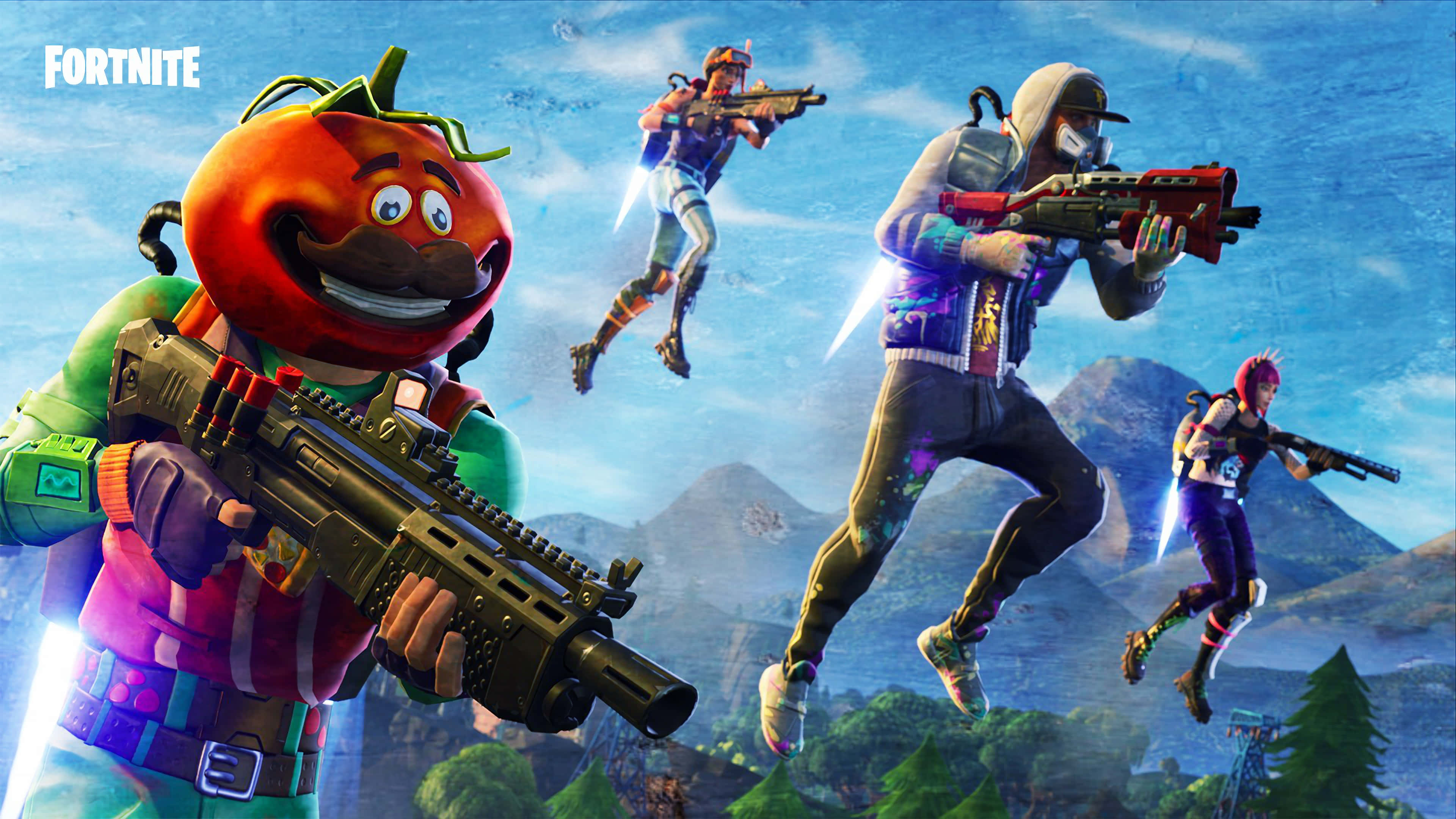 Spill Fortnite og kjenn spenningen! Bakgrunner
