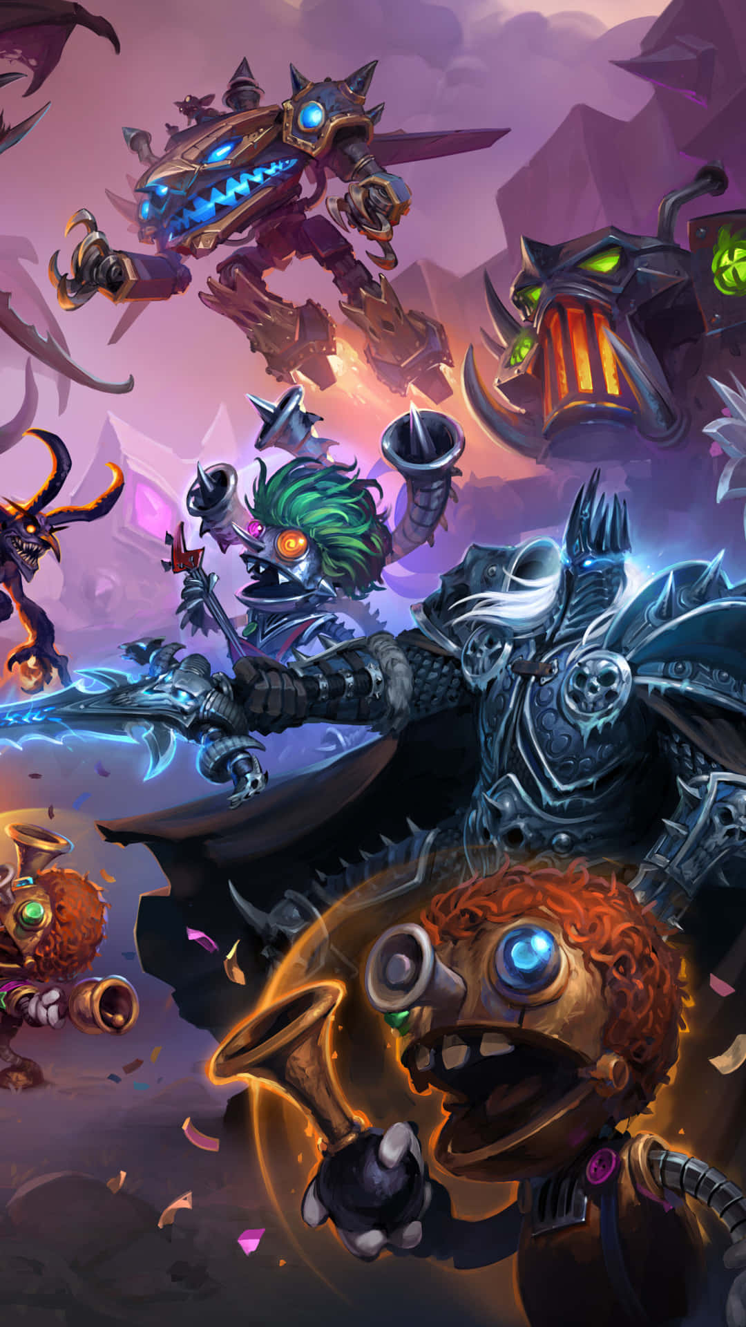 Spillfiender Pixel 3xl Hearthstone Bakgrunn Bakgrunner