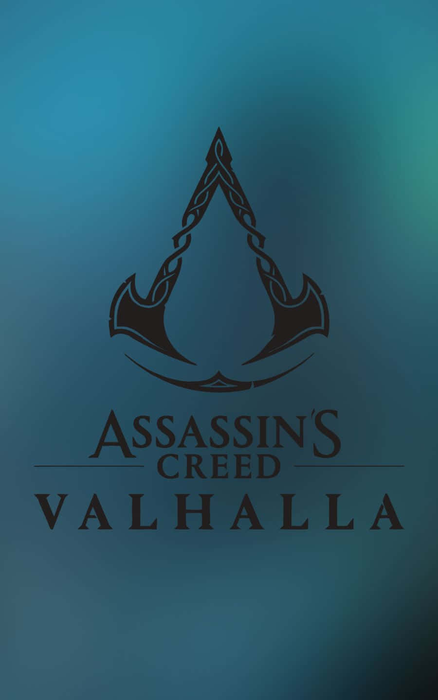 Spilltittel Og Logo 1440p Assassin's Creed Valhalla Bakgrunn Bakgrunner