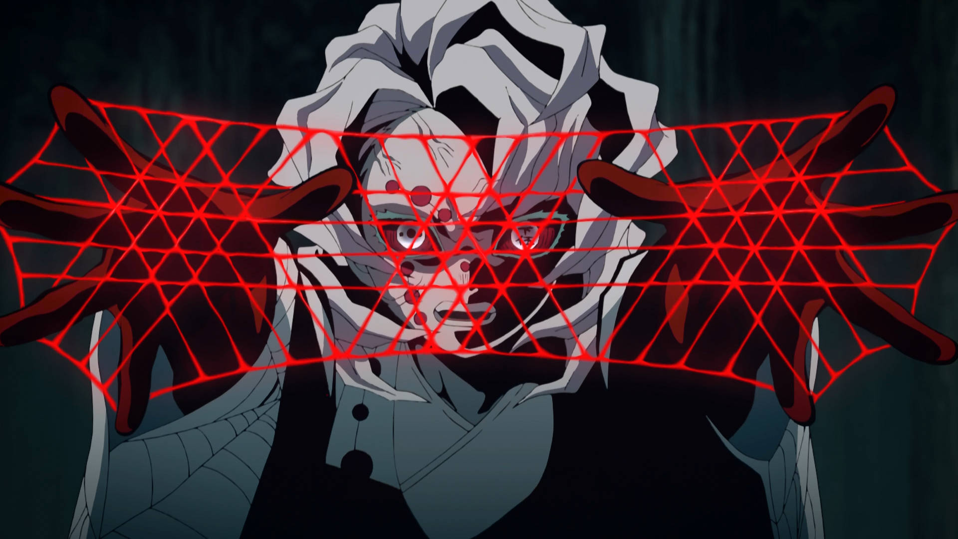 Spindelvev av Rui Demon Slayer Bakgrunner