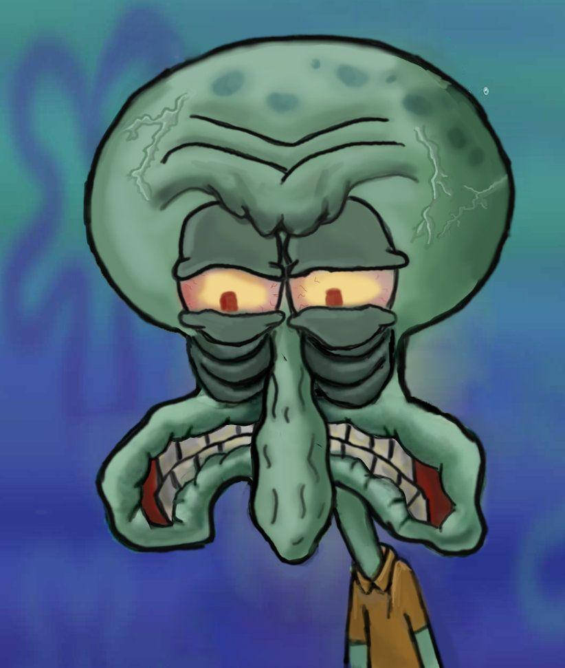 Squidward Tentakler Rasende Bakgrunner