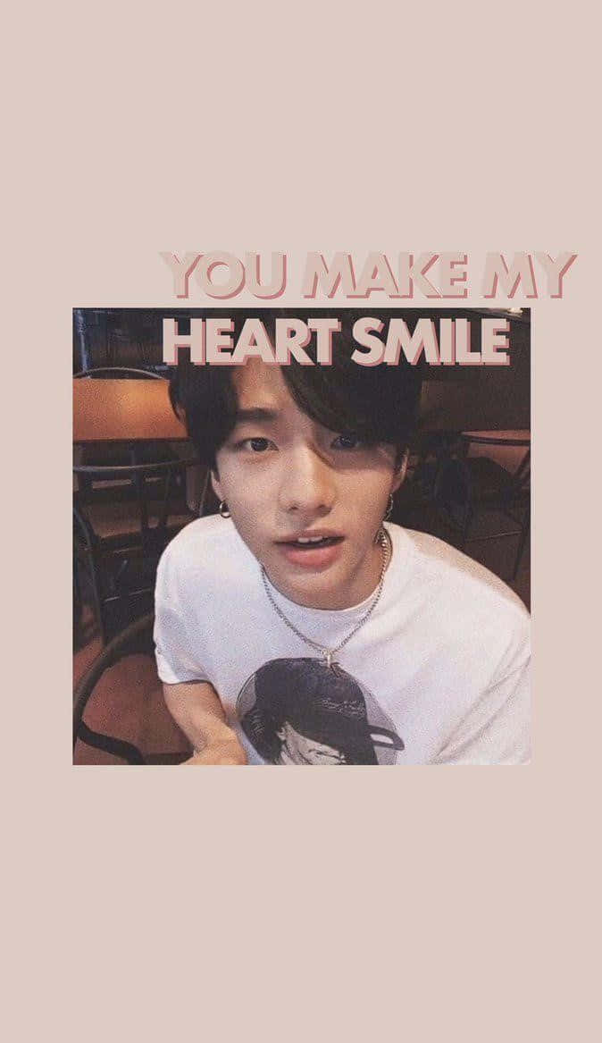 Sørkoreanske sangeren Hyunjin You Make My Heart Smile Bakgrunner