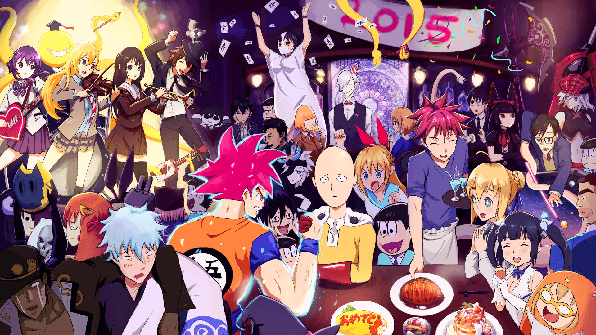 Søt anime PFP-crossover Bakgrunner