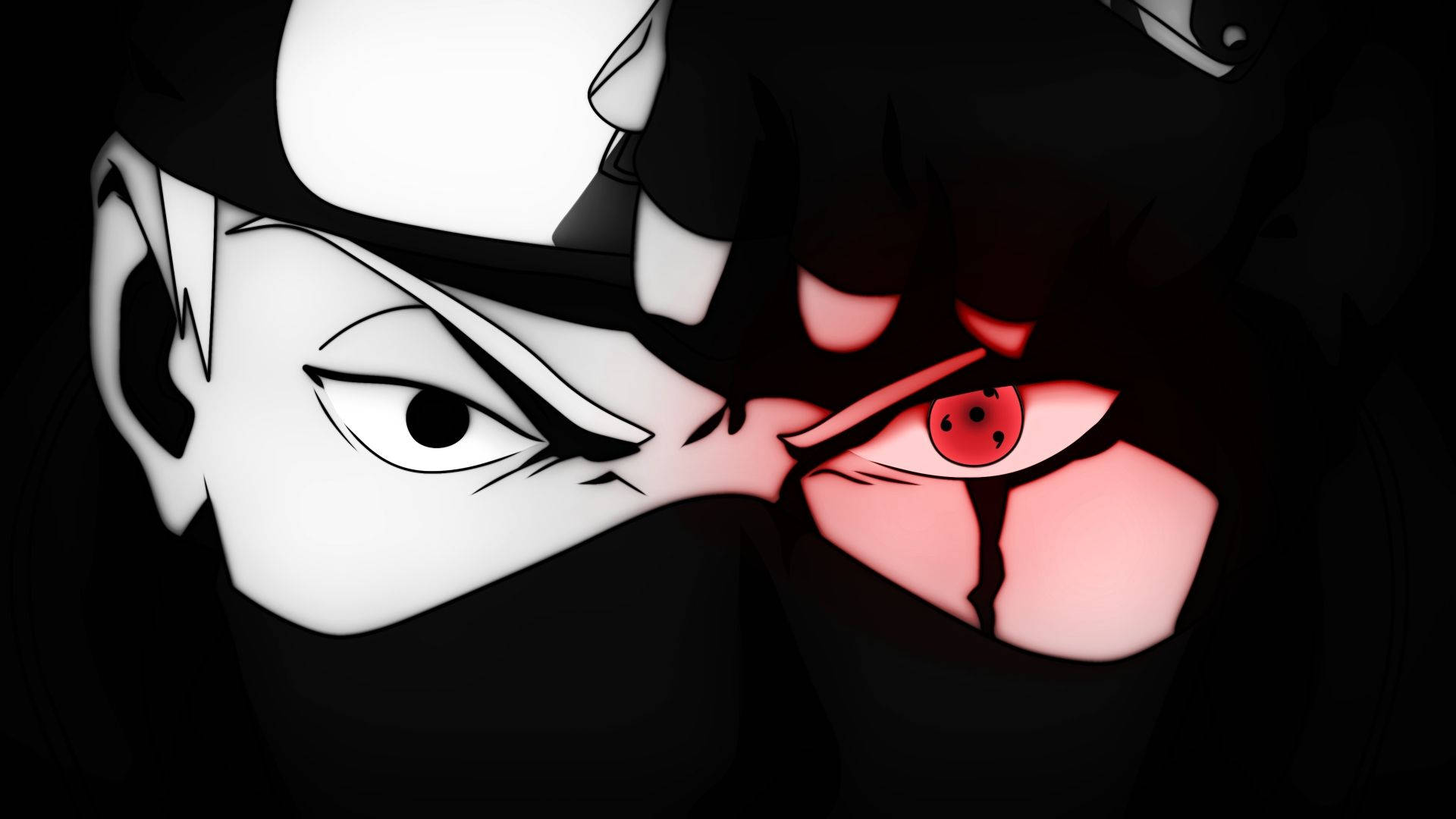 Søt anime PFP Kakashi Hatake Bakgrunner