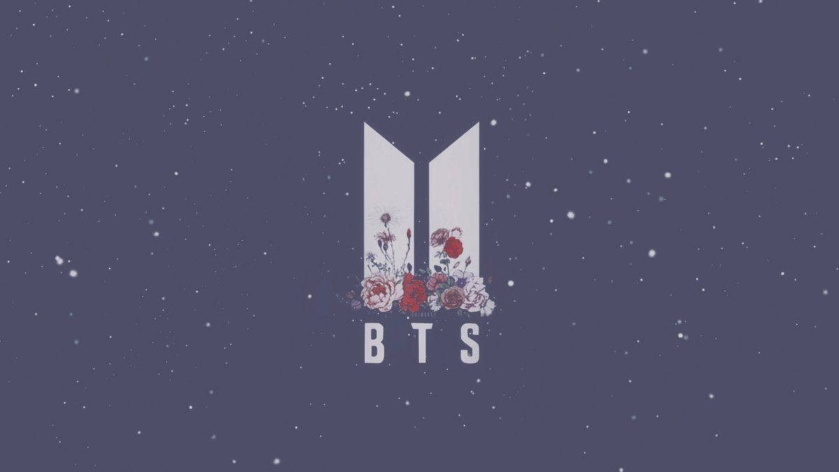 Søt BTS-tegning logo Bakgrunner