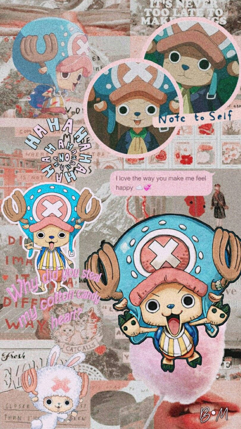 Søt Chopper One Piece Aesthetic Bakgrunner