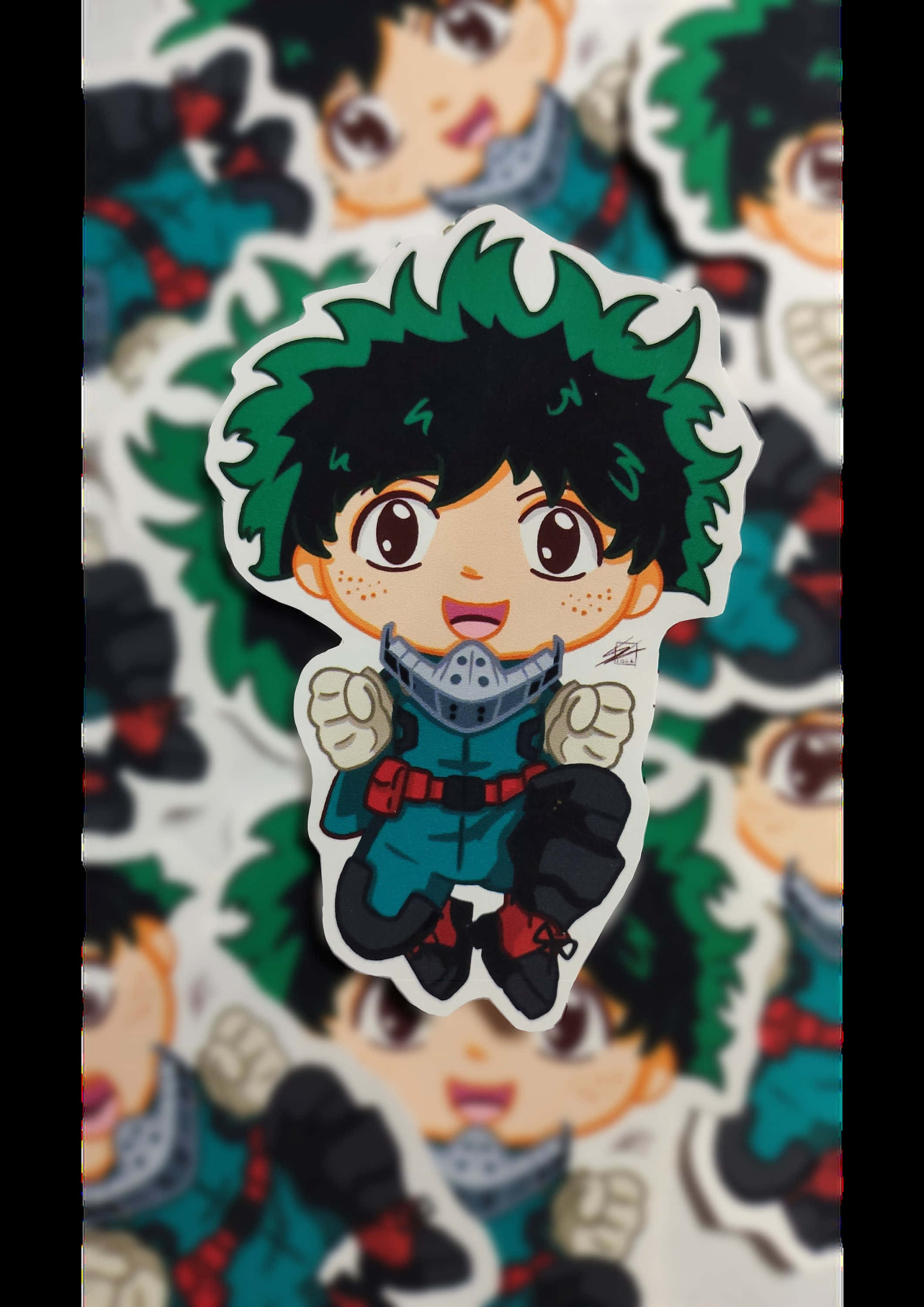 Søt Deku-logo-bilde Bakgrunner