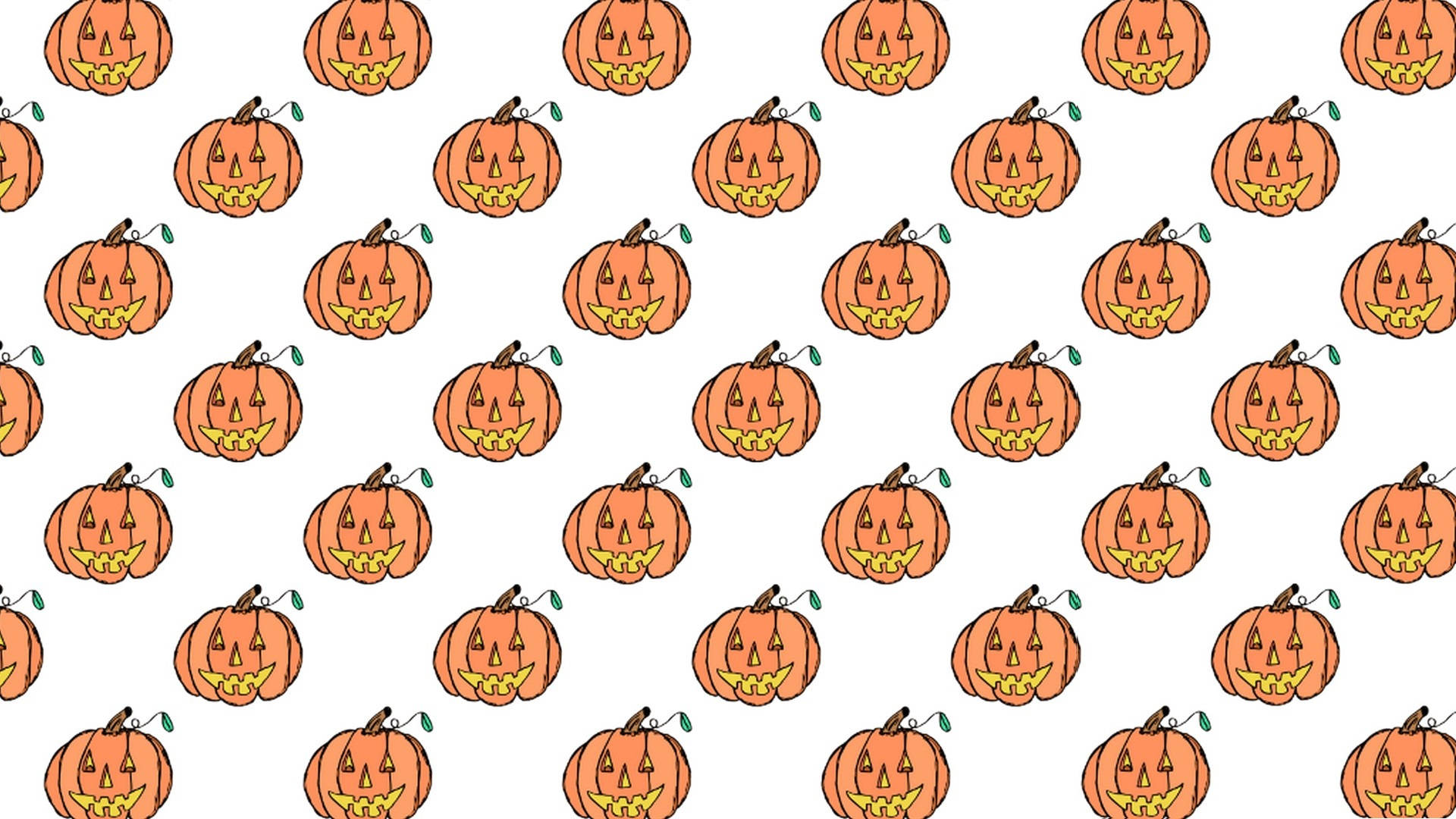 Søt estetisk Halloween klassisk gresskar Bakgrunner