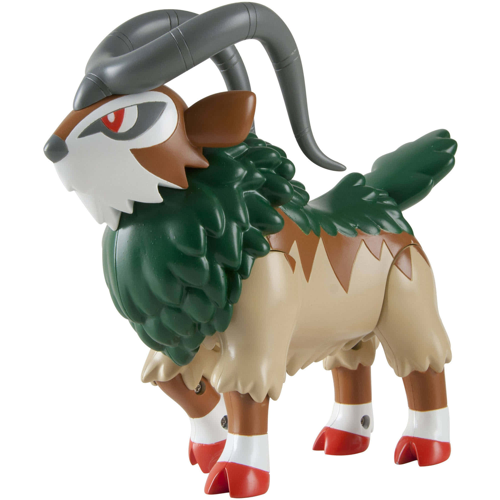 Søt Gogoat-leke på hvit bakgrunn Bakgrunner