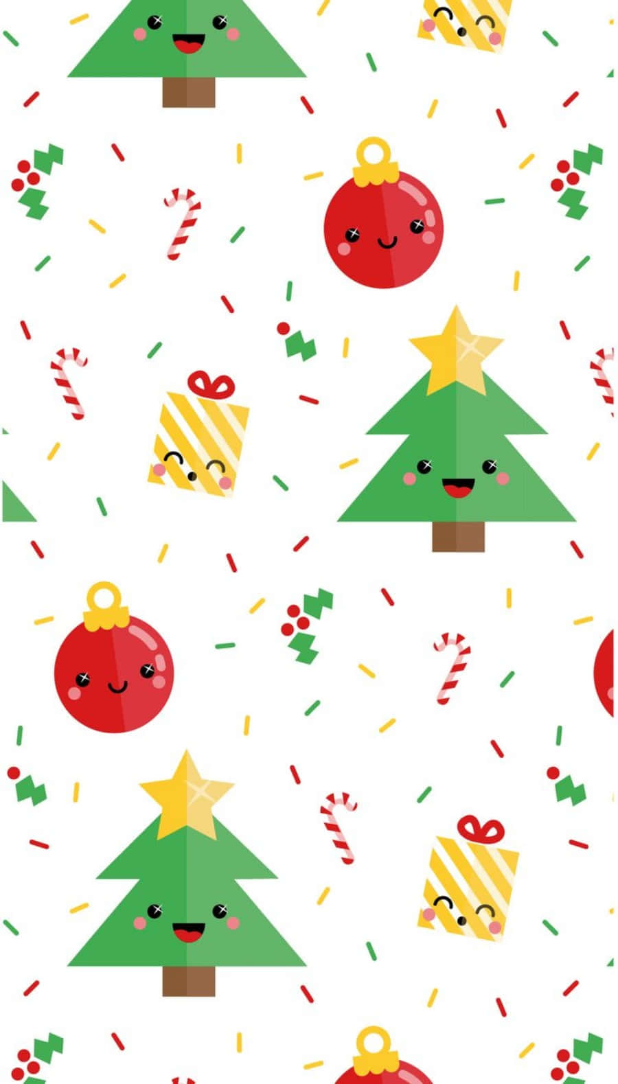 Søt julemobil med mønsterdesign Bakgrunner