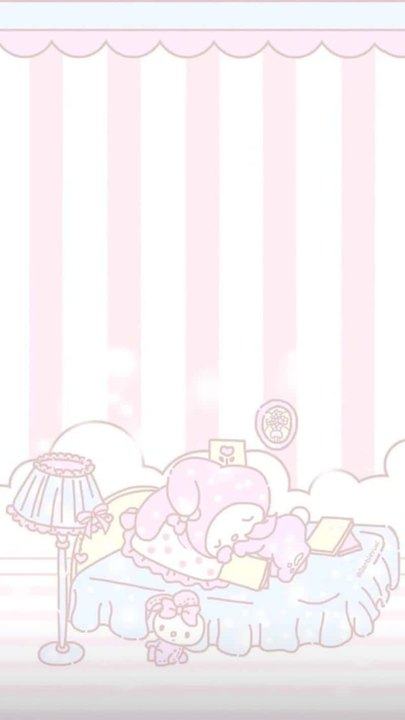 Søt My Melody som sover Bakgrunner