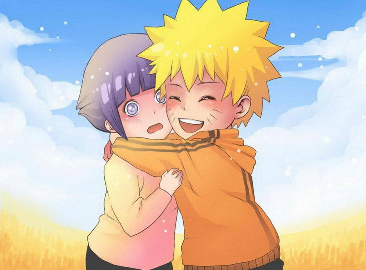 Søt Naruto-klem Bakgrunner
