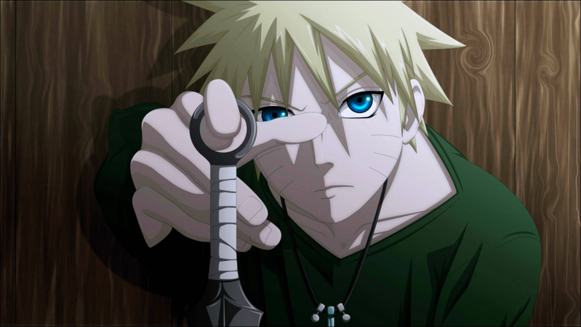 Søt Naruto med blå øyne Bakgrunner
