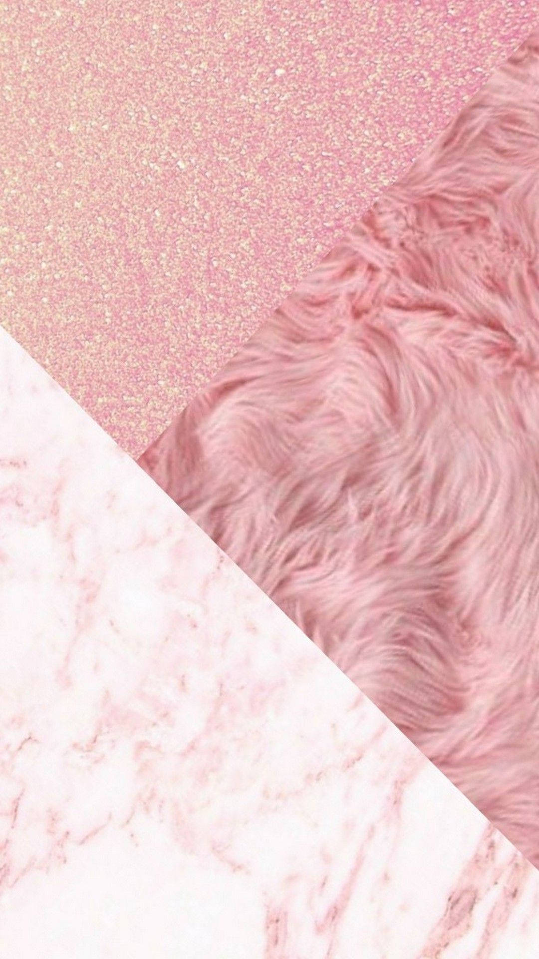 Søt rosa estetisk bakgrunnstekstur collage Bakgrunner