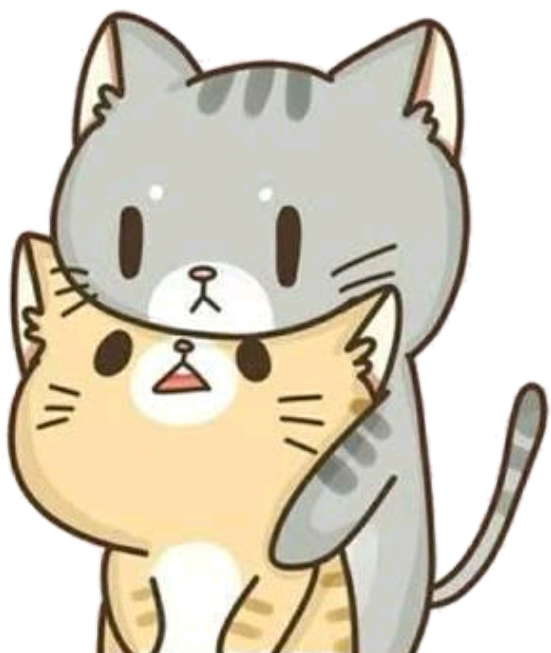 Søt_ Stripet_ Kawaii_Katt.PNG Bakgrunner