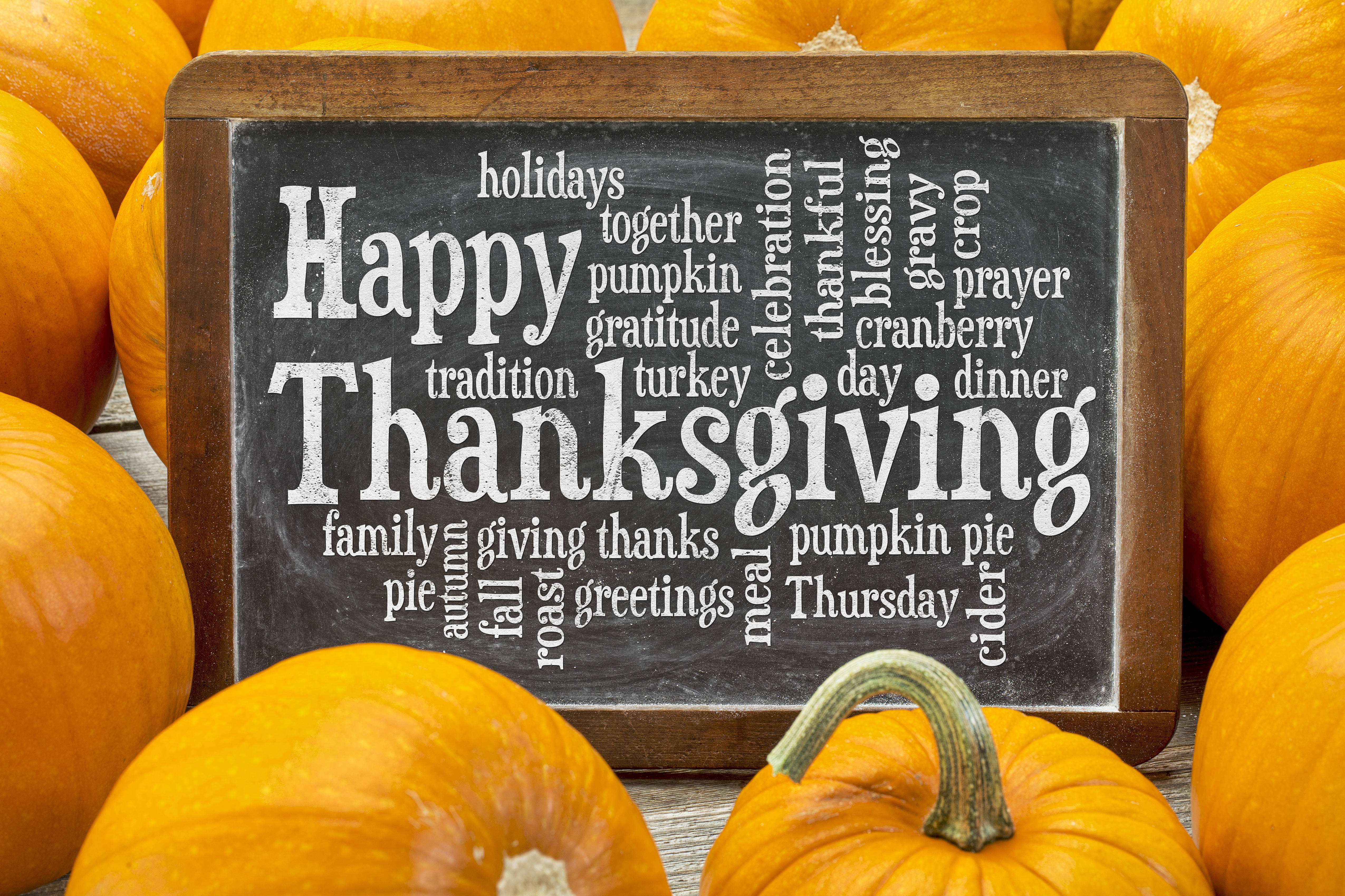 Søt Thanksgiving 3D-gresskar Bakgrunner